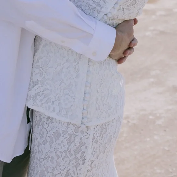 Helsa The forever Audrey skirt in white (M) - Picture 7 of 14